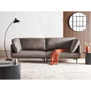 3-personers sofa Revsnes - Brun, Sort - Møbler - Sofaer - Lædersofaer