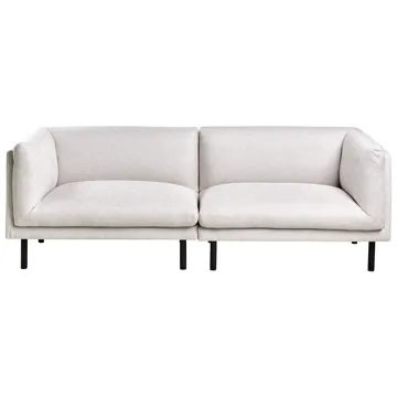 3-personers sofa Vorgod Stof - Lys beige - Møbler - Sofaer - 3 personers sofa