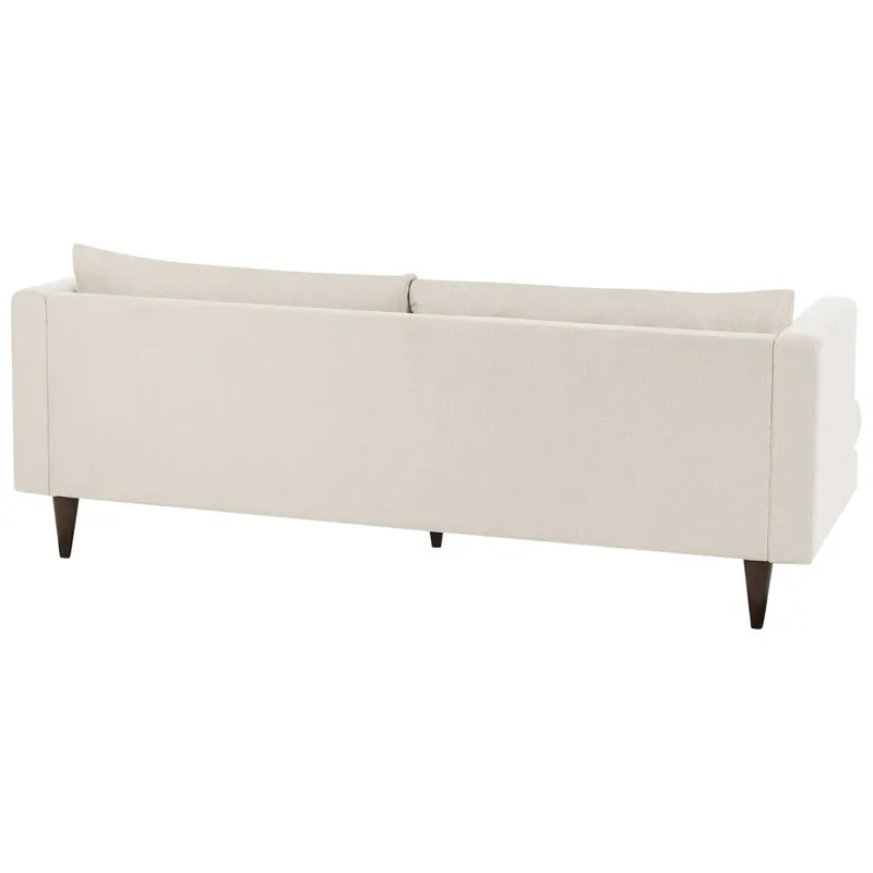3-personers sofa Jarpen - Beige, mørkt træ - Møbler - Sofaer - 3 personers sofa