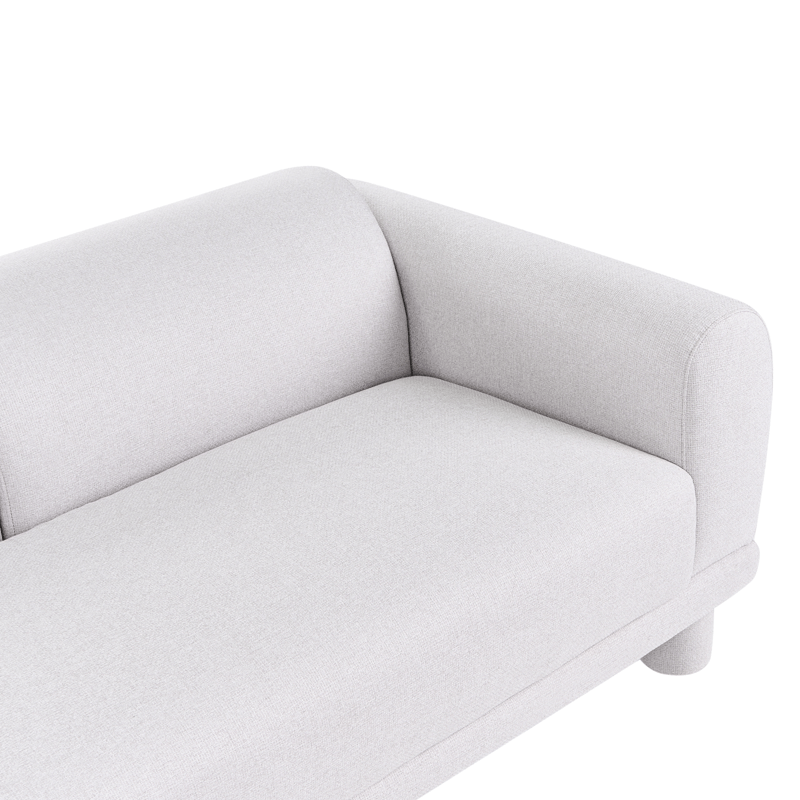 3-personers sofa Pori - Lysegrå - Møbler - Sofaer - 3 personers sofa