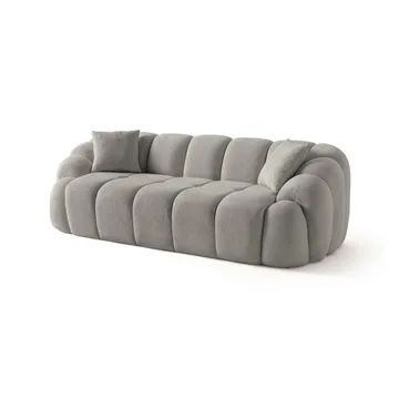 3-personers sofa Atelier Del Sofa Octavio (233 x 70 x 80 cm) Grå
