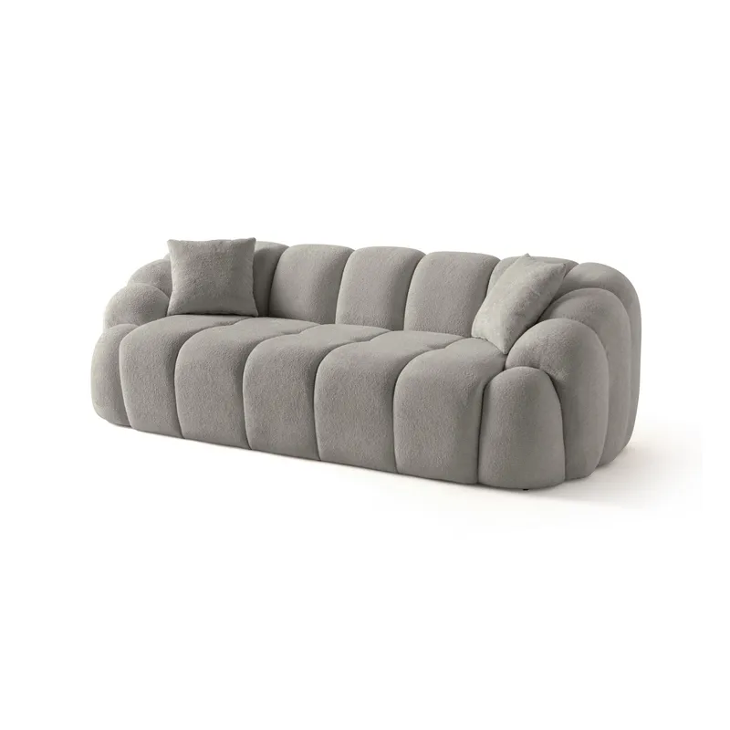 3-personers sofa Atelier Del Sofa Octavio (233 x 70 x 80 cm) Grå, undefined