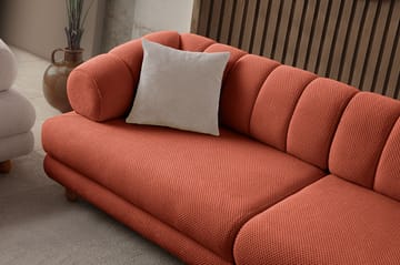 3-personers sofa Atelier Del Sofa Gloria (240 x 80 x 95 cm) Tile Red - Tile Red - Møbler - Sofaer - 3 personers sofa
