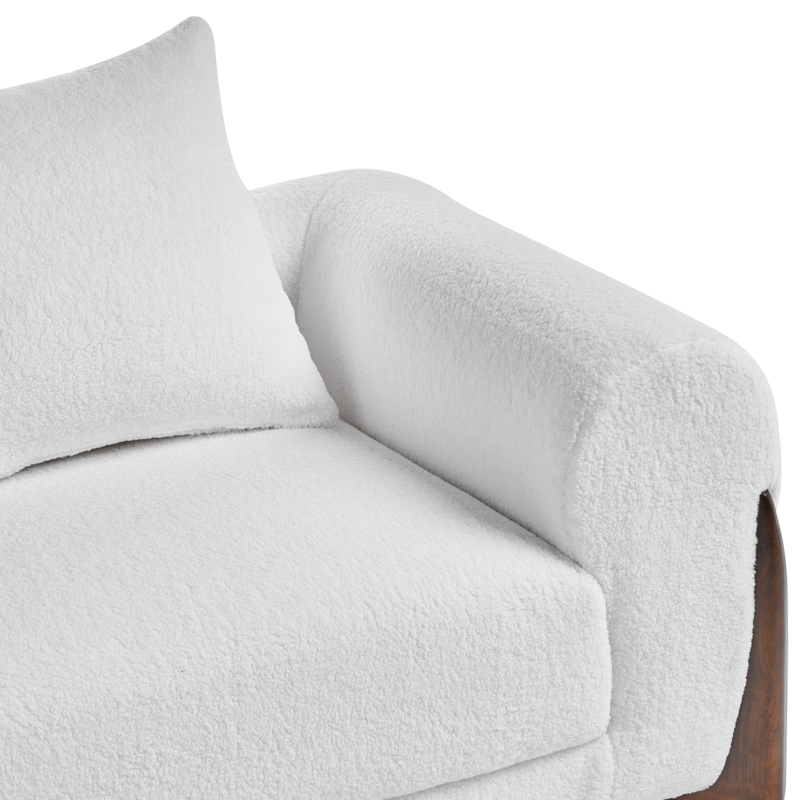 3-personers sofa Vinliden - Hvid - Møbler - Sofaer - 3 personers sofa