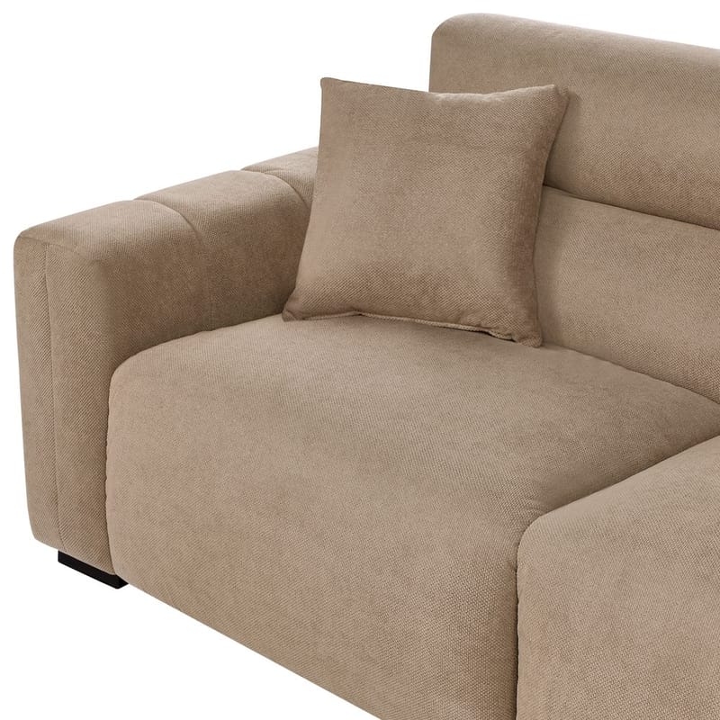 3-personers sofa Fauskan - Brun - Møbler - Sofaer - 3 personers sofa