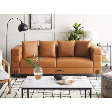 3-personers sofa Granna - Brun - Møbler - Sofaer - Lædersofaer