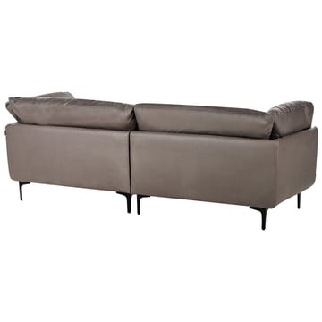 3-personers sofa Revsnes - Brun, Sort - Møbler - Sofaer - Lædersofaer