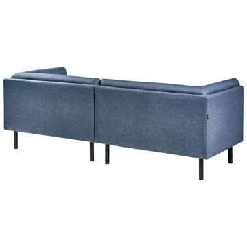 3-personers sofa Vorgod Stof - Mørkeblå - Møbler - Sofaer - 3 personers sofa