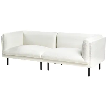 3-personers sofa Vorgod Bouclé - Off-White - Møbler - Sofaer - 3 personers sofa