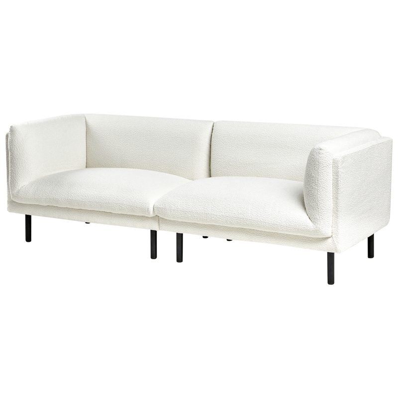 3-personers sofa Vorgod Bouclé - Off-White - Møbler - Sofaer - 3 personers sofa