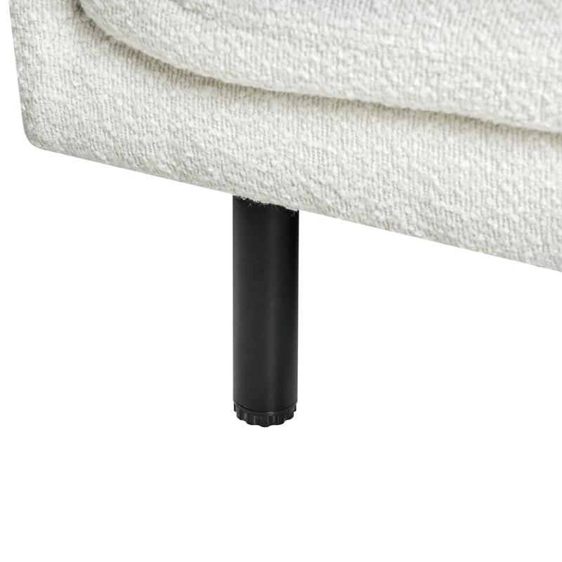 3-personers sofa Vorgod Bouclé - Off-White - Møbler - Sofaer - 3 personers sofa