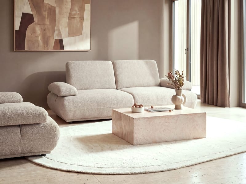 3-personers sofa Nacka - Beige - Møbler - Sofaer - 3 personers sofa