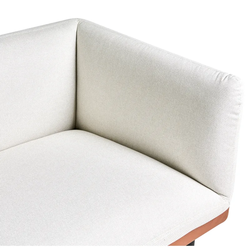 3-personers sofa Vorgod Stof - Off-White - Møbler - Sofaer - 3 personers sofa