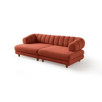 3-personers sofa Atelier Del Sofa Gloria (240 x 80 x 95 cm) Tile Red - Tile Red - Møbler - Sofaer - 3 personers sofa