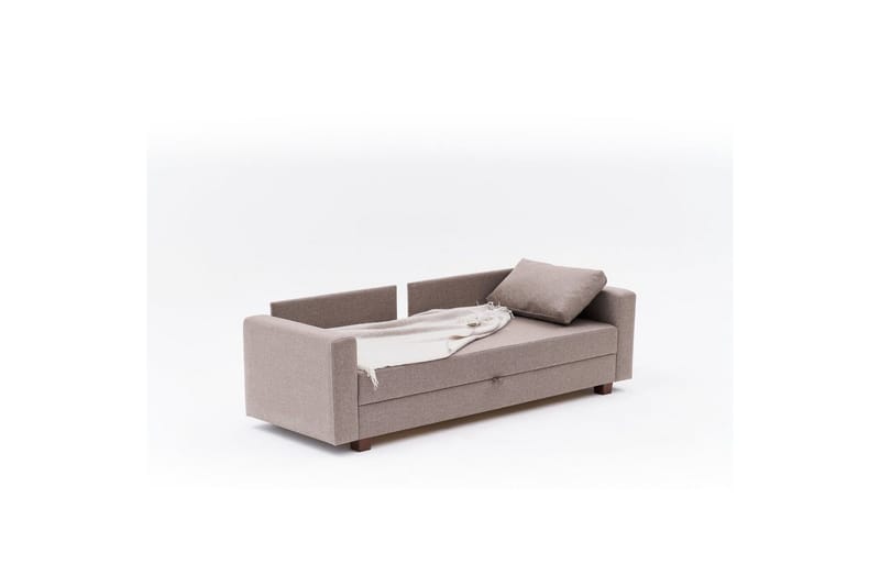 3-personers sovesofa Iroulport Arzilla Brun - Brun - Møbler - Sofaer - Sovesofaer