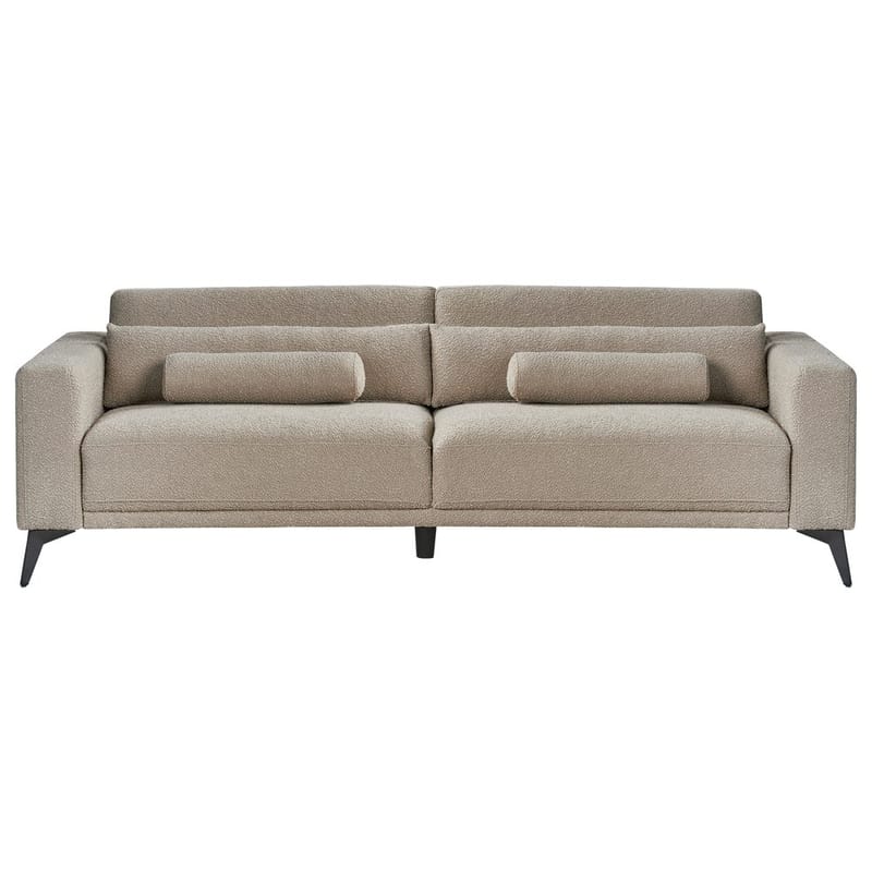 3-personers sofa Ange - Beige, sort/Bouclé - Møbler - Sofaer - 3 personers sofa