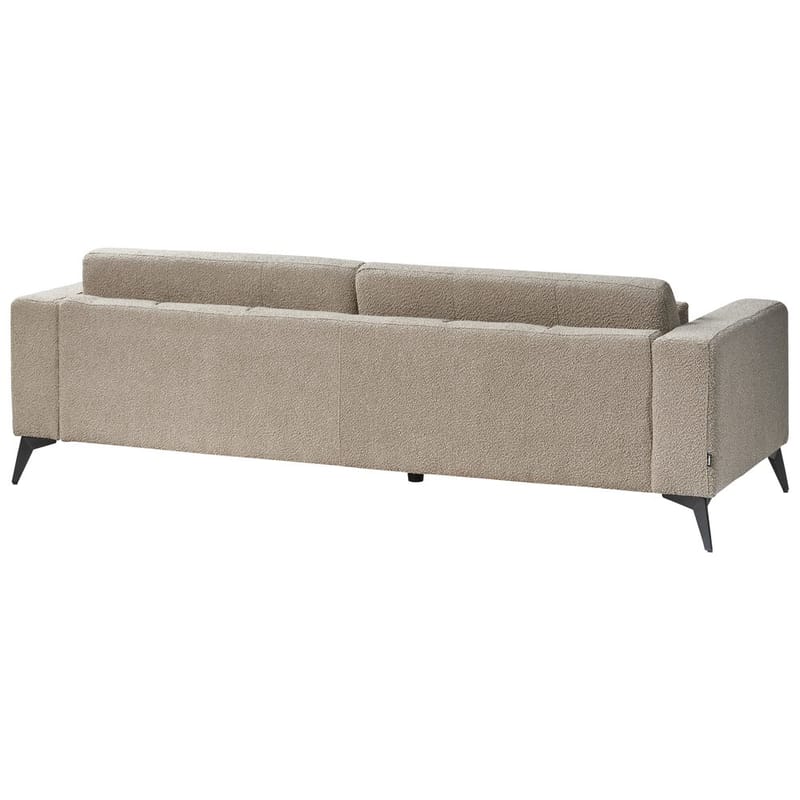 3-personers sofa Ange - Beige, sort/Bouclé - Møbler - Sofaer - 3 personers sofa