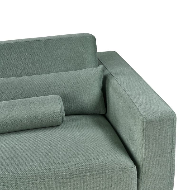 3-personers sofa Ange - Grøn, Sort/Polyester - Møbler - Sofaer - 3 personers sofa