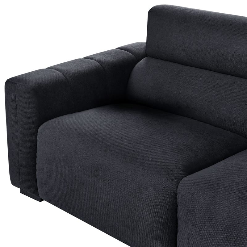 3-personers sofa Fauskan - Sort - Møbler - Sofaer - 3 personers sofa