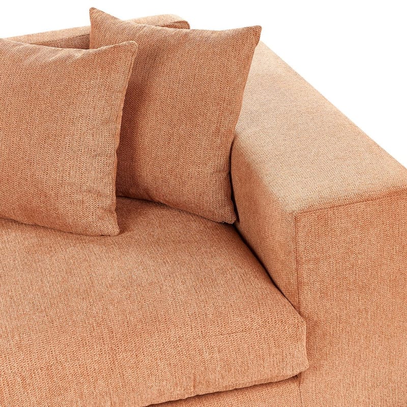 3-personers sofa Glorvika - Orange - Møbler - Sofaer - 3 personers sofa