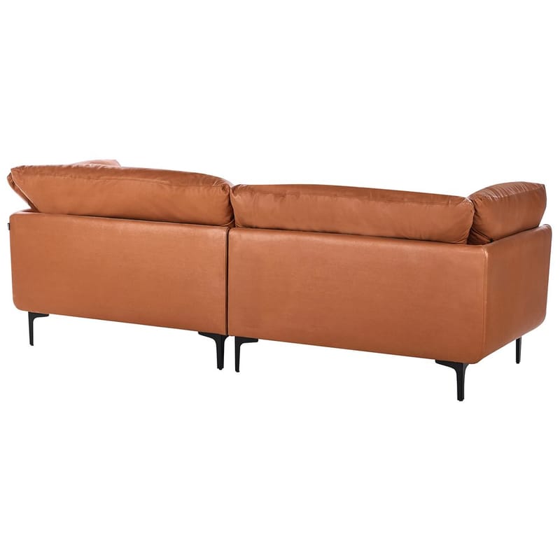 3-personers sofa Revsnes - Guldbrun, Sort - Møbler - Sofaer - 3 personers sofa
