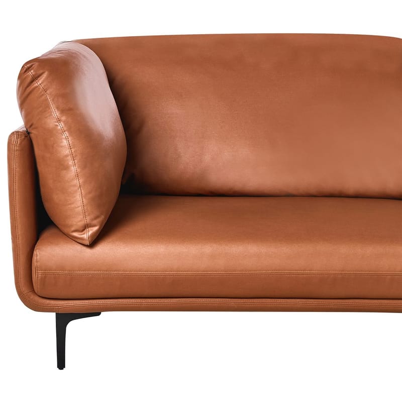 3-personers sofa Revsnes - Guldbrun, Sort - Møbler - Sofaer - 3 personers sofa