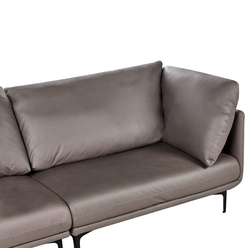 3-personers sofa Revsnes - Brun, Sort - Møbler - Sofaer - 3 personers sofa