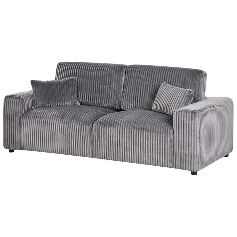 3-personers sofa Sandora - Grå, sort - Møbler - Sofaer - 3 personers sofa