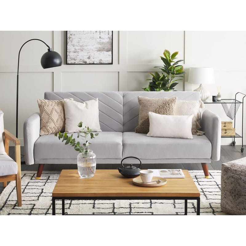 3-personers sofa Senja - Møbler - Sofaer - Velour sofaer