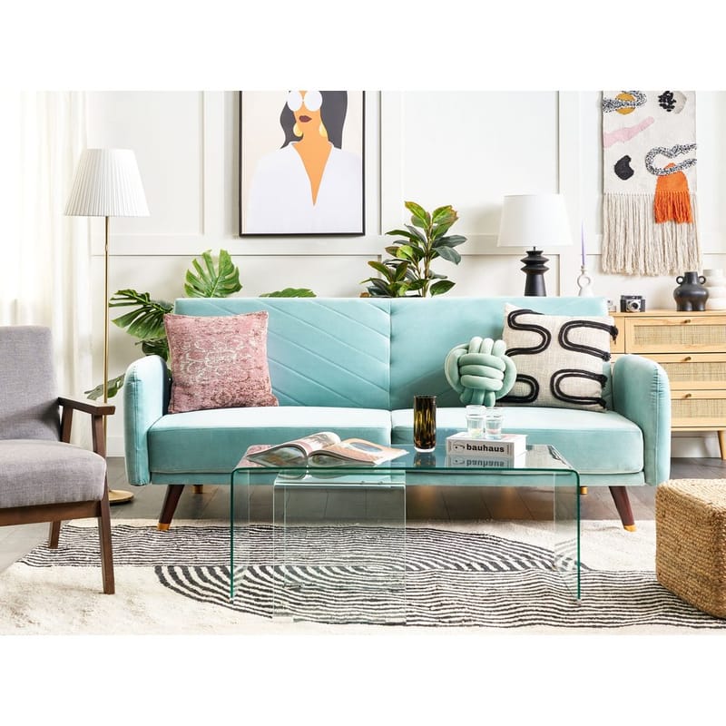 3-personers sofa Senja - Møbler - Sofaer - Velour sofaer