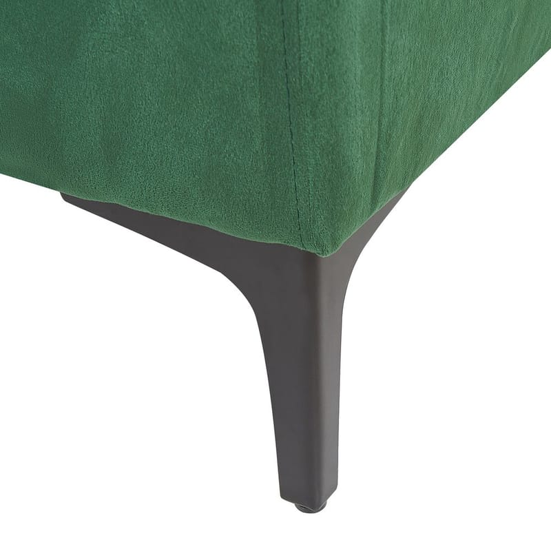 3-personers sofa Vadstena - Grøn, Sort/Velvet - Møbler - Sofaer - Velour sofaer