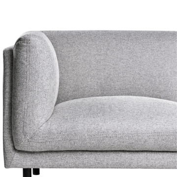 3-personers sofa Vorgod Stof - Lysegrå - Møbler - Sofaer - 3 personers sofa