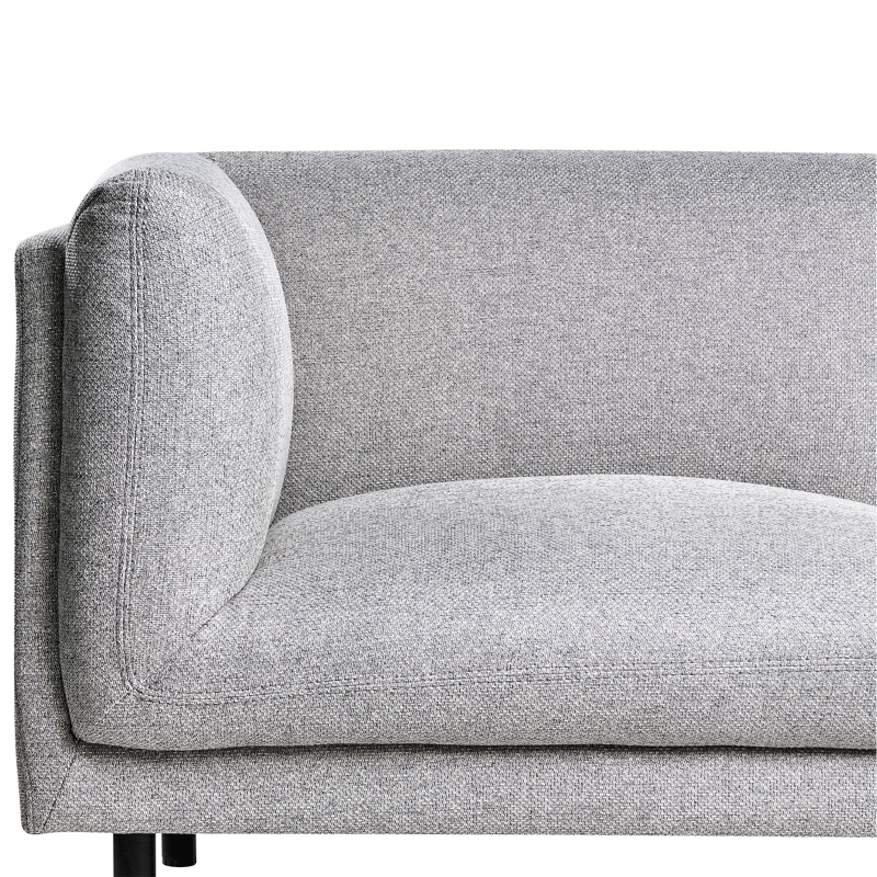3-personers sofa Vorgod Stof - Lysegrå - Møbler - Sofaer - 3 personers sofa