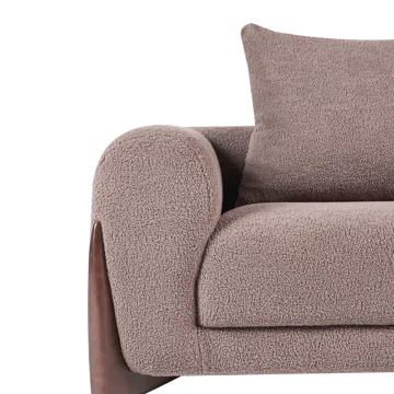 3-personers sofa Vinliden - Mørkebrun, brun - Møbler - Sofaer - 3 personers sofa