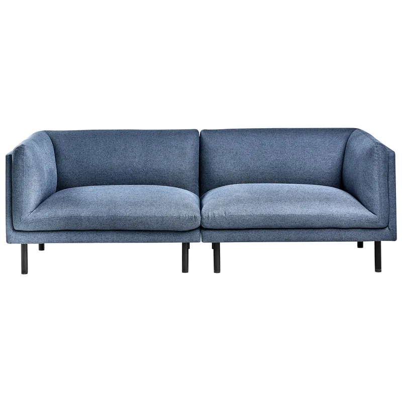 3-personers sofa Vorgod Stof, Mørkeblå
