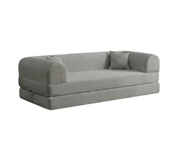 3-personers sovesofa Atelier Del Sofa Legom Eco (190 x 90 x 25 cm) Lysegrå - Møbler - Sofaer - Sovesofaer