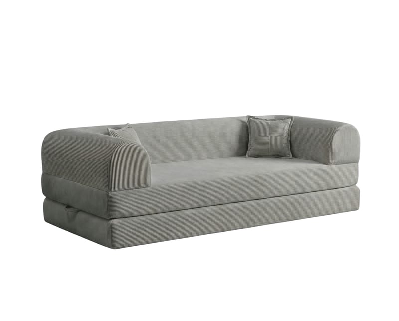3-personers sovesofa Atelier Del Sofa Legom Eco (190 x 90 x 25 cm) Lysegrå - Møbler - Sofaer - Sovesofaer