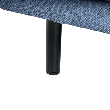 3-personers sofa Vorgod Stof - Mørkeblå - Møbler - Sofaer - 3 personers sofa