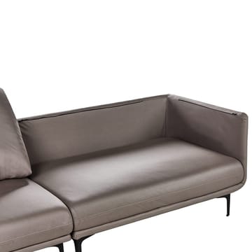 3-personers sofa Revsnes - Brun, Sort - Møbler - Sofaer - Lædersofaer