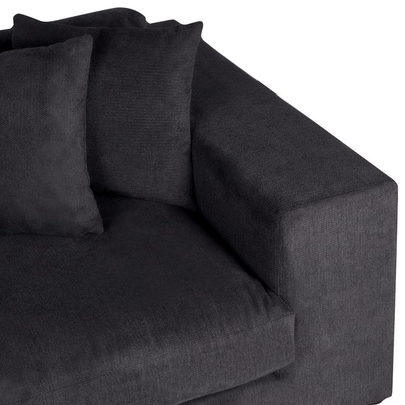 3-personers sofa Glorvika - Sort - Møbler - Sofaer - 3 personers sofa