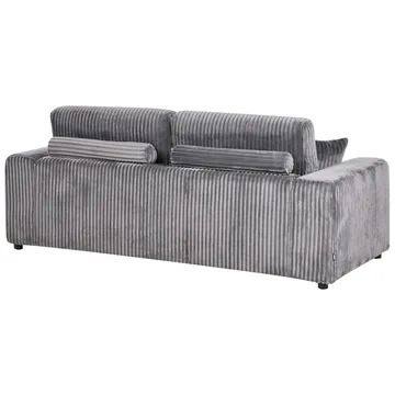 3-personers sofa Sandora - Grå, sort - Møbler - Sofaer - 3 personers sofa