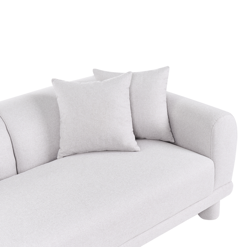 3-personers sofa Pori - Lysegrå - Møbler - Sofaer - 3 personers sofa