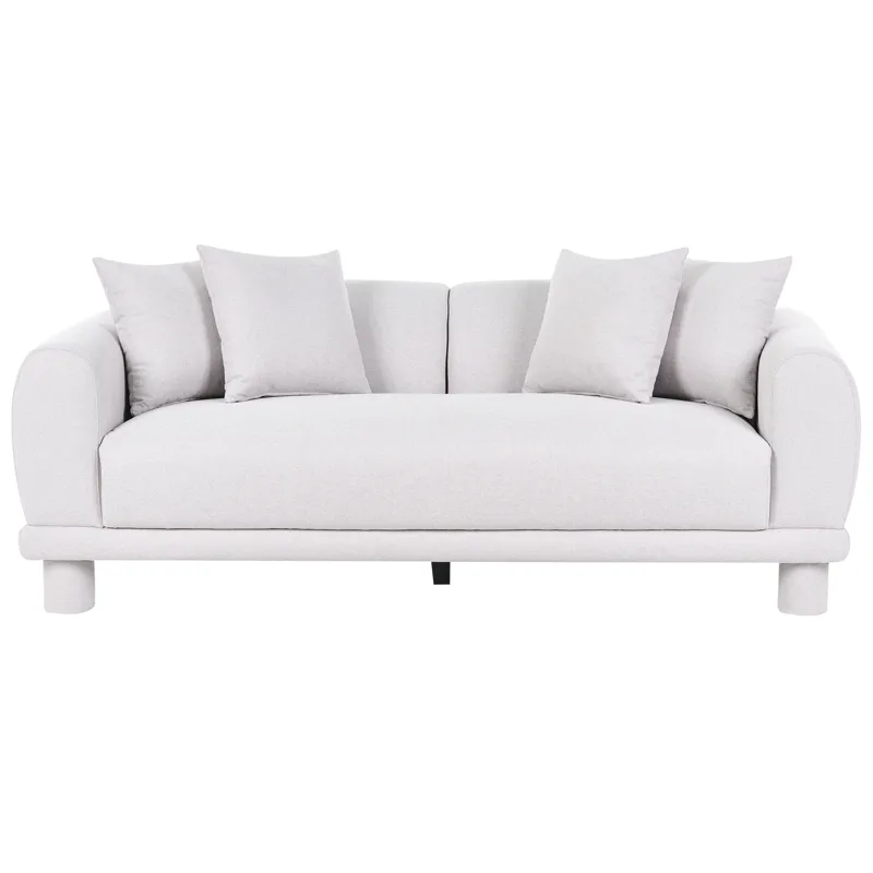 3-personers sofa Pori, Lysegrå