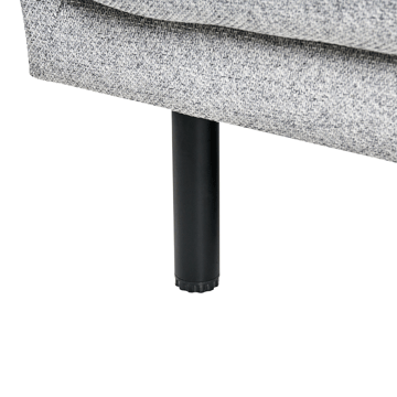 3-personers sofa Vorgod Stof - Lysegrå - Møbler - Sofaer - 3 personers sofa