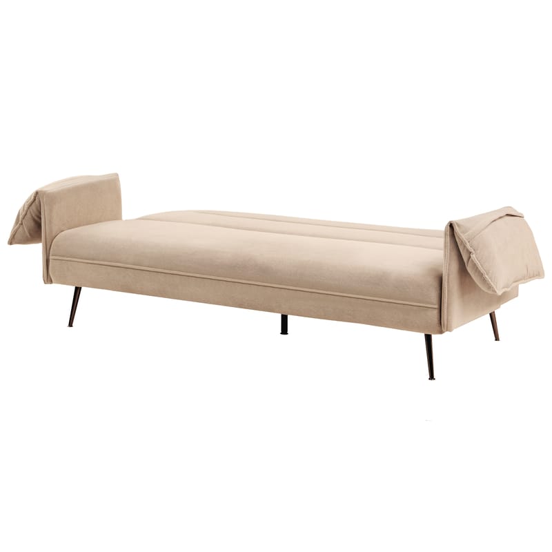 3-personers sofa Vayla - Lysebrun - Møbler - Sofaer - Sovesofaer