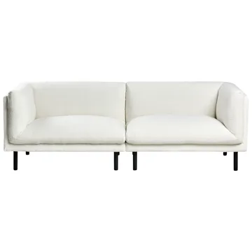 3-personers sofa Vorgod Bouclé - Off-White - Møbler - Sofaer - 3 personers sofa
