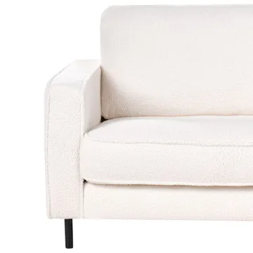 3-personers sofa Savalen - Hvid, Sort - Møbler - Sofaer - 3 personers sofa