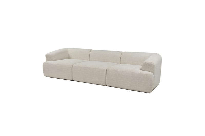 3-personers sofa Dashwood Hvid - Hvid - Møbler - Sofaer - 4 personers sofa