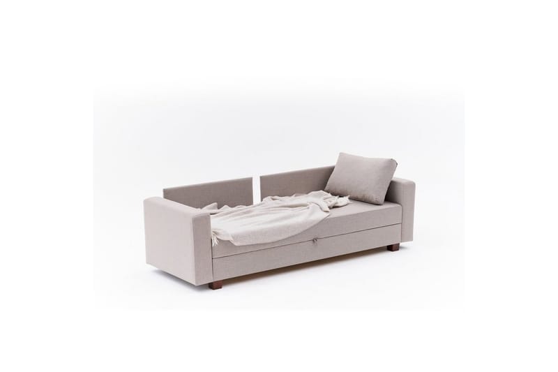 3-personers sovesofa Iroulport Beige - Beige - Møbler - Sofaer - Sovesofaer