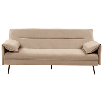 3-personers sofa Vayla - Lysebrun - Møbler - Sofaer - Sovesofaer